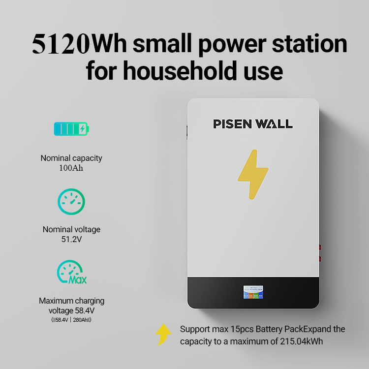 PISEN 48 volt lithium battery batterie solaire au lithium 5kwh 48v cworth lithium battery · image 6