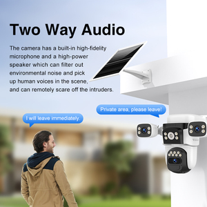 Factory Waterproof Small Wireless IP PIR <strong>Motion</strong> <strong>Detection</strong> Night Vision Security Integration Two Way Audio WiFi Network IP <strong>Camera</strong> - Product Image 5