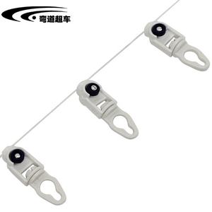 High Quality Electric Motor Metal Putting Ceiling Mount Curtain Track Gliders Curtain Tracking Rails Wave Curtain Track Gliders - Product Image 2