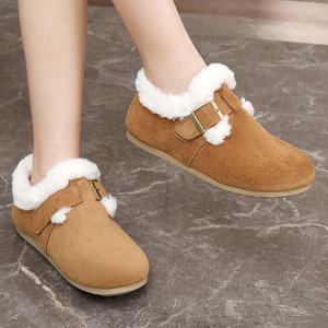 Mocasines de Gamuza LYKU H2602 con Entresuela de EVA y Suela de Goma, Suaves, Elegantes, Casuales, Forrados de Felpa para Invierno, Zapatos Cálidos para Caminar - Product Image 4