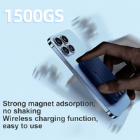 Banque d'Énergie Mini 2-en-1 Multifonctionnelle pour la Vente en Gros, 10000 mAh, Recharge Magnétique Sans Fil, Avec Affichage Numérique