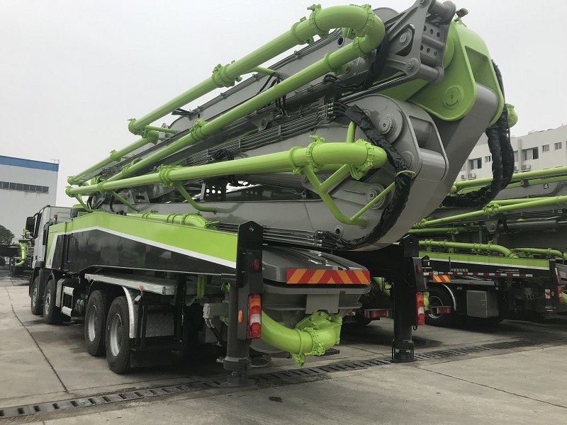 フロッグマン 63m Truck Mounted Concrete Pump 63X-7RZ - High Efficiency