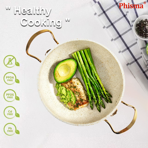 Thiết kế mới bền Nhôm 9 cái Pan Set Non Stick Granite lớp phủ <span class=keywords><strong>Cookware</strong></span> Set Đối với trang chủ nhà bếp - Product Image 6