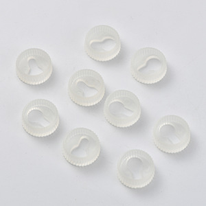 <b>Plastic</b> <b>Picture</b> <b>Frame</b> Hook Accessories Round Transparent White Detachable Hook Type For Walls And Doors Clothing Hangers - Product Image 1
