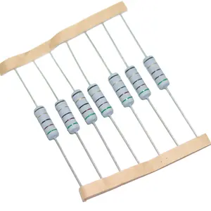 Resistors Resistor High Voltage Wire Wound Resistors Custom 1/4 1/2 1w 2w 3w 5w 7w 8w 10w 1ws 2ws 3ws 5ws Wirewound Resistor