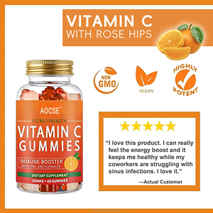 Amazonで最も売れている抗酸化ビタミンCグミサプリメントは、大人と子供の免疫の健康を促進します - Product Image 3