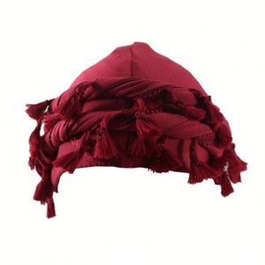 Wholesale European American Men's Cycling Sports Polyester Vintage Twist Multicolor <b>Head</b> <b>Wraps</b> Stretch Satin Turban Scarf Tie - Product Image 1