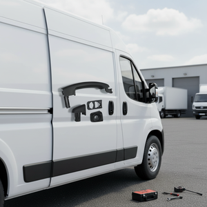 Mita 03420101 Master III-Movano Renault- Ensemble de poignées d'ouverture de porte coulissante avant extérieure universelle, 2 pièces, garantie 2 ans - Product Image 3