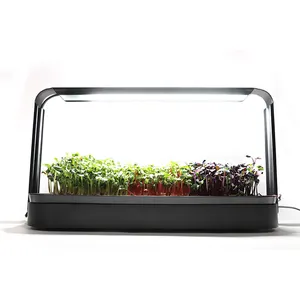 Nouveau système de culture hydroponique automatique Microgreens de germination de plantation de contrôle de synchronisation avec lumière