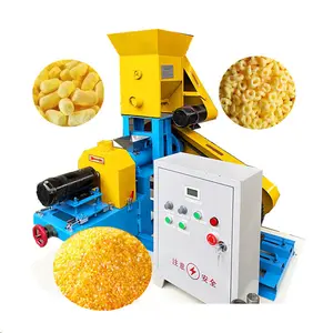 Iyi hizmet yuvarlak top pirinç puf yapma makinesi tahıl aperatif yiyecek ekstrüderi