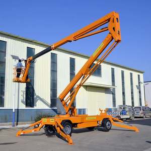 阿里Fasterlift拖车式折叠吊杆升降机蜘蛛升降机铰接式可牵引蜘蛛小吊杆升降机樱桃采摘机大奖赛 - Product Image 6