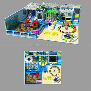 Centro de interior de uso fácil, equipo de juegos para interiores, venta de sala de juegos colorida personalizada <span class=keywords><strong>feliz</strong></span>, área de juego suave - Product Image 5