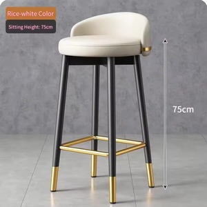 Ghế Bar gia đình hiện đại với khung kim loại để sử dụng nhà hàng - Product Image 6