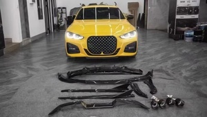 Accessori Auto 2021-2025, Splitter Anteriore in Fibra di Carbonio per BMW Serie 4 2 Porte G22 G23 - Product Image 6