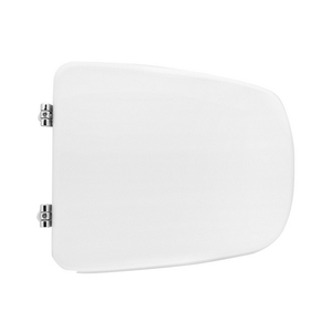 Funda para asiento de inodoro Ideal Standard Aero Shape 5 WC, bisagras blancas, 51 cm de longitud - Product Image 1