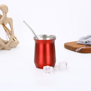 Juego completo de <span class=keywords><strong>Yerba</strong></span> <span class=keywords><strong>Mate</strong></span> de acero inoxidable 18/8 de calidad <span class=keywords><strong>Premium</strong></span> de Uruguay, calabaza <span class=keywords><strong>Mate</strong></span> portátil y termo con Bombilla para viaje de té - Product Image 5