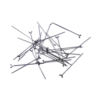 Crochets à bille orthodontiques 0.7-0.8-0.9, fermoirs dentaires sphériques en alliage d'acier inoxydable sans nickel, matériel de laboratoire dentaire manuel HS