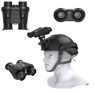 กล้องส่องทางไกลอินฟราเรด3D VR กล้องส่องกลางคืน4K บันทึกวิดีโอความสว่าง7สปีดและซูม6X การ์ด TF คู่รองรับการดู3D ด้วย<span class=keywords><strong>ตา</strong></span>เปล่า - Product Image 1
