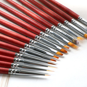 Cepillos de limpieza para uñas, conjunto de pinceles para uñas con logotipo artístico, venta al por mayor - Product Image 6