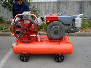 Compresor de Aire Portátil de Pistón Diésel con Control PLC, Tipo de Gas CO2, Refrigerado por Agua - Product Image 5