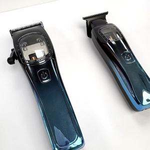 مجموعة M9650 9652 الاحترافية لقص وتشذيب الشعر، ماكينة حلاقة قابلة لإعادة الشحن بمحرك فيكتور، شفرة سيراميك DLC، بطارية ليثيوم أيون - Product Image 4