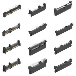 Denentech, suministro de fábrica, conector SATA SSD SATA 7 + 15P Down Type H6.74 SMT hembra PCB SATA conector de alimentación