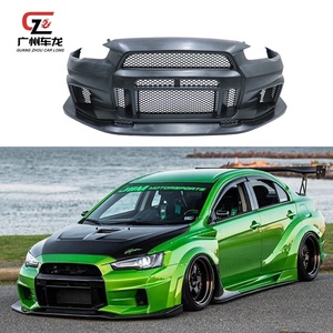 Bộ bodykit xe hơi chất liệu PP trực tiếp từ nhà máy dành cho <span class=keywords><strong>Mitsubishi</strong></span> <span class=keywords><strong>Lancer</strong></span> 2009-2017, độ chế tạo, cản trước sau, ốp sườn, cản xe - Product Image 6