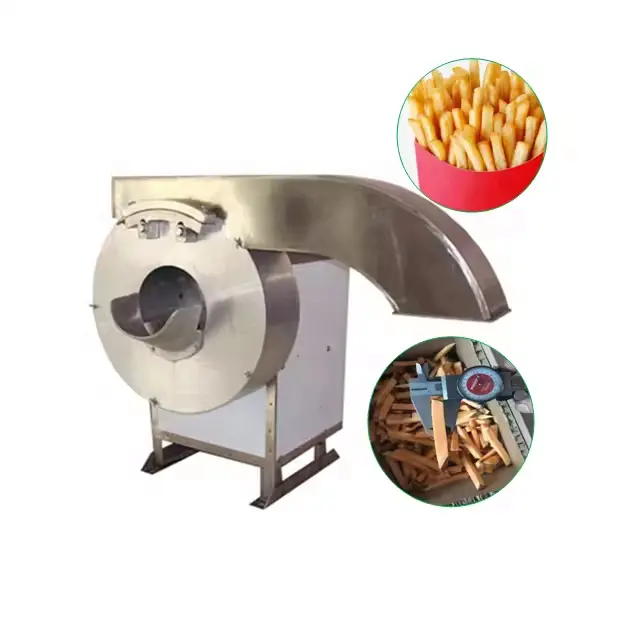 थोक सस्ती कीमत वाणिज्यिक लेस शकरकंद फिंगर चिप्स काटने की मशीन आलू चिप्स के लिए क्रिंकल काटने वाली खाद्य मशीन