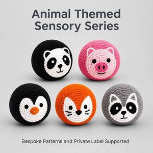 Ballon de crochet rétro années <span class=keywords><strong>90</strong></span> en gros, sac de <span class=keywords><strong>jeu</strong></span> tricoté coloré, footbag tissé, cadeau de <span class=keywords><strong>jeu</strong></span> de campus en vrac - Product Image 2