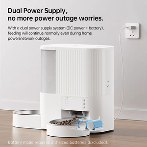 Comedero y Bebedero Automático <span class=keywords><strong>para</strong></span> Mascotas 2 en 1 con Control WiFi Inteligente, Temporizador, Gran Capacidad, OEM, ODM, Personalizado <span class=keywords><strong>para</strong></span> Perros y Gatos - Product Image 4