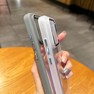 Funda de teléfono rígida transparente con marco de cámara de Metal de alta calidad para <span class=keywords><strong>Xiaomi</strong></span> 15 funda protectora delgada transparente para <span class=keywords><strong>Xiaomi</strong></span> 15 Pro - Product Image 3