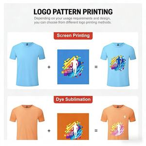 HOT Sports T-shirts <b>Polyester</b> Custom LOGO Sublimation <b>Tshirts</b> Printing Promotional Blank Marathon Race Running t Shirt - Product Image 3