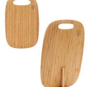 Tabla de cortar de madera maciza rectangular antibacteriana para preparación de alimentos en la cocina - Product Image 4
