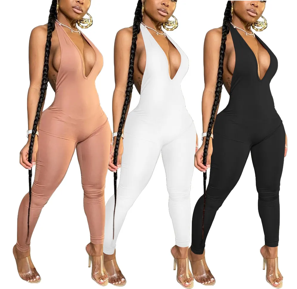Onsies Adult Onesie 1 Piece Backless Activewear Womens Jumpsuit 2020 Clothing Bodycon Girl Bodysuit Vendors Clothing