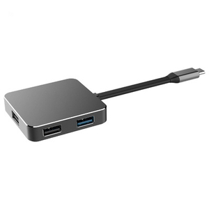 Carini Mini Hub USB-C 3.0 in Metallo per Laptop e <span class=keywords><strong>Macbook</strong></span> <span class=keywords><strong>Air</strong></span>, Disponibili con Caricatore PD - Product Image 2