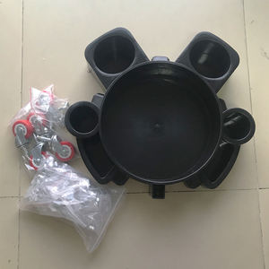 Bucket Dolly mit Rädern Rolling Detail ing Wash Bucket mit 5 Rädern und 2 Sicherungs rollen - Product Image 4