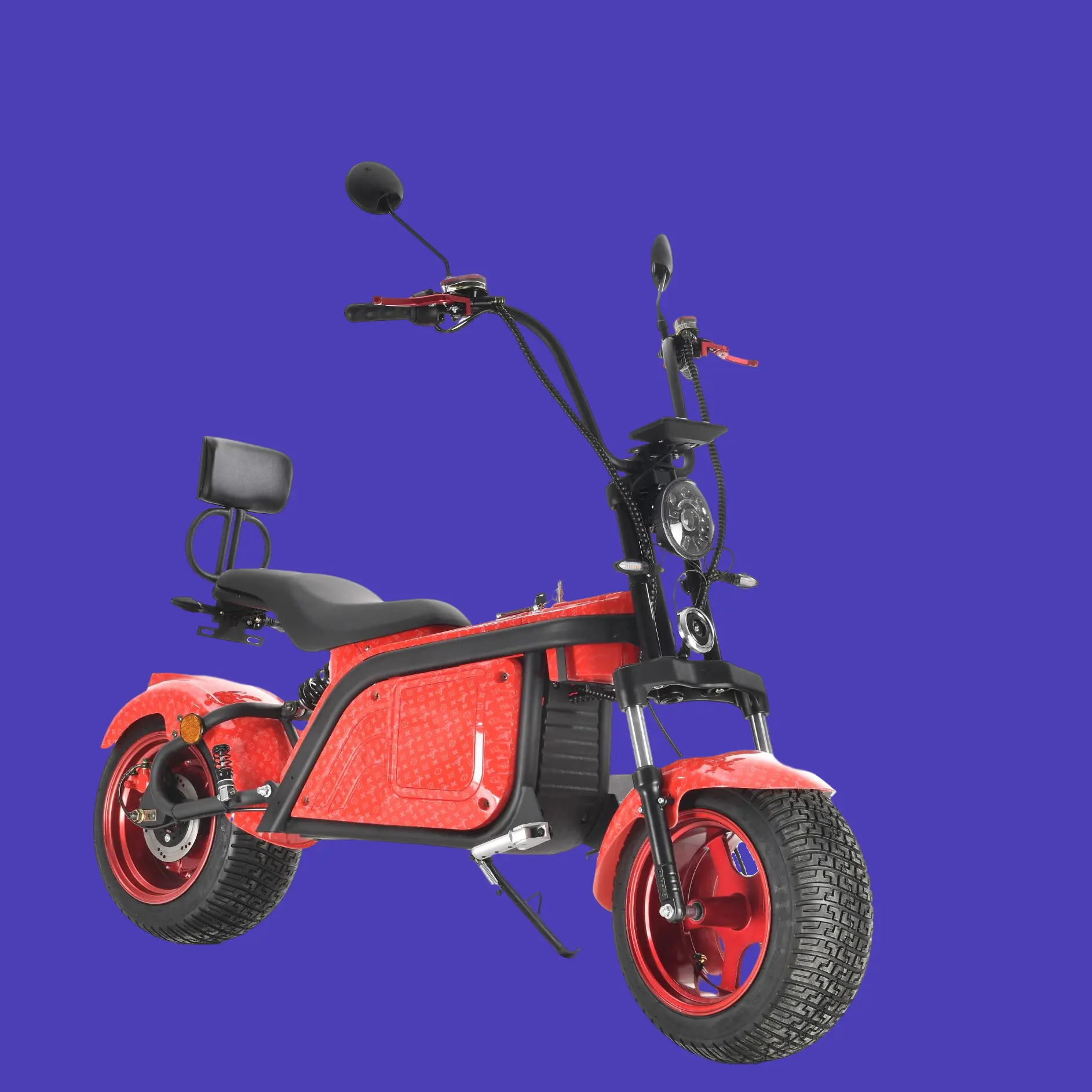 Wholesale Best Price Blue Color Options New Design EU Warehouses 2000W/4000W Electric Scooters One Year Warranty