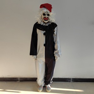 Nuevo Disfraz de Art the Clown de Terrifier con Máscara de Látex, Disfraz de Payaso de <span class=keywords><strong>Película</strong></span> de Terror, Accesorios de Fiesta de Halloween para Adultos - Product Image 4