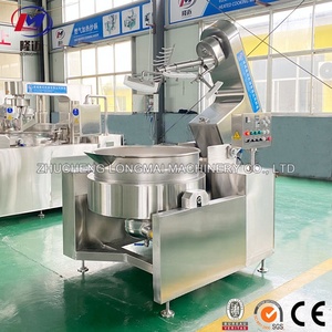 Pentole Industriali Riscaldate a Olio Elettrico con Miscelatore Automatico Planetario per Cottura Alimenti - Product Image 3