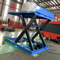 Plateforme de chargement hydraulique fixe sur mesure LANSHENG Logistics Center, niveleur de quai en acier robuste avec garantie de 12 mois