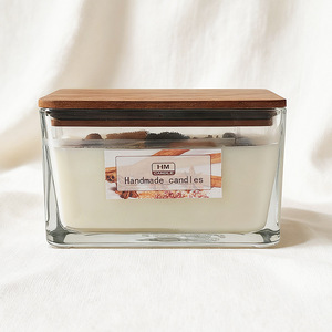 Vela Aromática Personalizada Hecha a Mano con Tapa de Vidrio Ecológica y Cera de Soja, Aroma Personalizado para Bodas y Acción de Gracias - Product Image 5