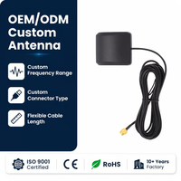 Antenne de suivi de véhicule extérieur GNSS 4G LTE GPS 28dBi à gain élevé et haute précision avec connecteur fileté, compatible OEM