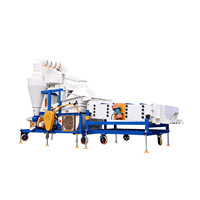 Machine industrielle de nettoyage de graines avec système de dépoussiérage pour le tri du sésame, du soja, du riz paddy et des grains de café