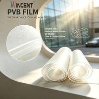 Feuille intercalaire PVB WINCENT avec service de découpe, bonne compatibilité pour le traitement du verre feuilleté architectural