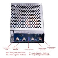 Module d'alimentation haute puissance réglable 50A 1000W DC 72V 60V 48V 36V 21V 18V convertisseur pour outils électriques