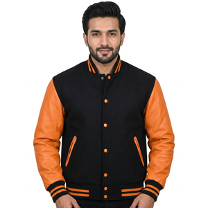 Factory Design Colors Varsity Jacket Winter Jacket Low MOQ High Quality Wholesale New Custom Top Selling Varsity Jacket For <b>Men</b> - Product Image 1