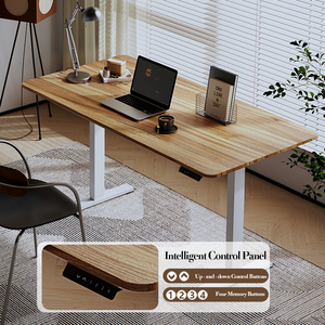 D-1B Bureau debout électrique intelligent à double moteur abordable, tables de bureau réglables <span class=keywords><strong>en</strong></span> <span class=keywords><strong>hauteur</strong></span>, cadre de bureau relevable - Product Image 3