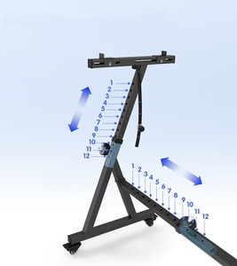 Z-phong cách Heavy-duty có thể điều chỉnh có thể tháo rời kỹ thuật số giá đôi-bàn Đàn piano đứng cho điện tử nhạc cụ Bàn phím đứng - Product Image 6