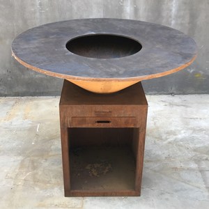 Custom <strong>Outdoor</strong> Gas <strong>Fire</strong> Pit <strong>Table</strong> Function and Stocked Feature Gas <strong>Fire</strong> Pit With Glass - Product Image 3