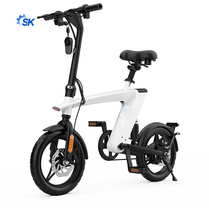 Del motor del scooter Electric bicycle 36V folding motorcycle variable speed adult power two-wheeled electric vehicle wholesale